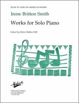 Works for Solo Piano piano sheet music cover